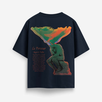 The Thinker Oversized T-Shirt [Unisex]