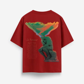 The Thinker Oversized T-Shirt [Unisex]