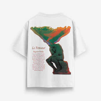 The Thinker Oversized T-Shirt [Unisex]