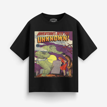 [Black / S] Unknown Oversized T-Shirt