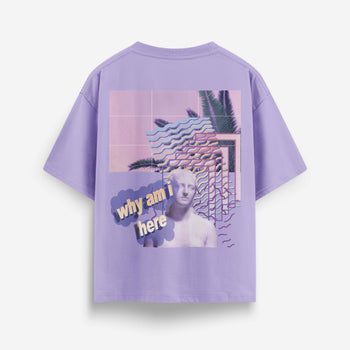 Vapor Oversized T-Shirt [Lavender/Small]