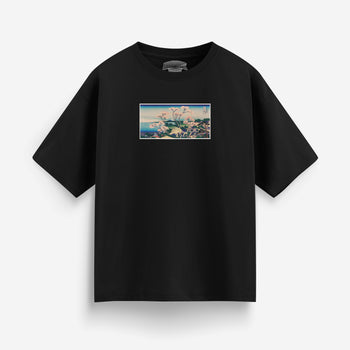 Japanese Woodblock Oversized T-Shirt [Unisex]