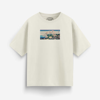 Japanese Woodblock Oversized T-Shirt [Unisex]