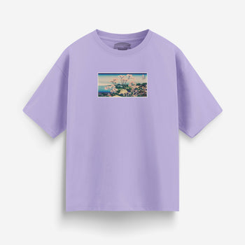 Japanese Woodblock Oversized T-Shirt [Unisex]