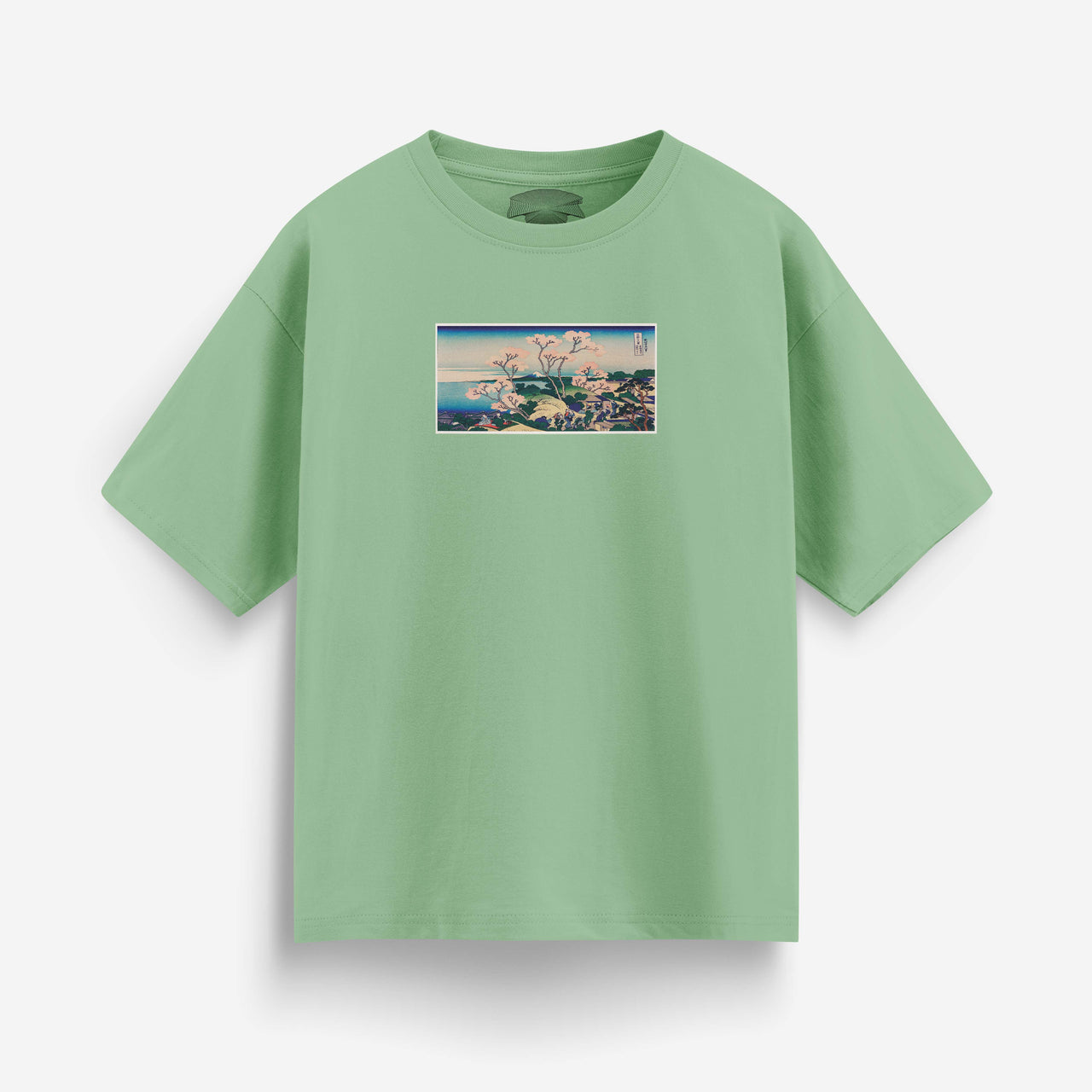 Japanese Woodblock Oversized T-Shirt [Unisex]