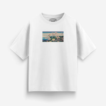 Japanese Woodblock Oversized T-Shirt [Unisex]