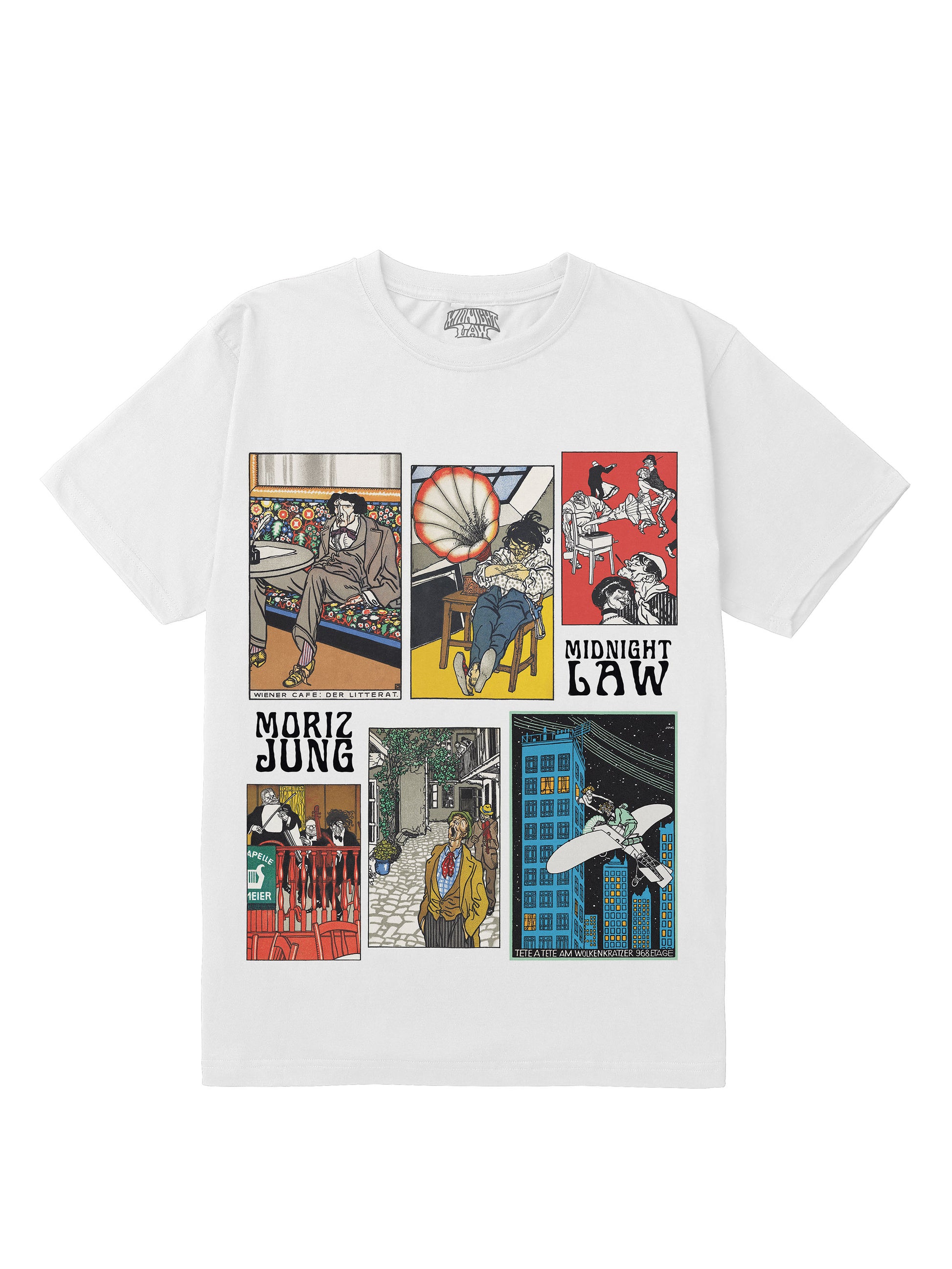 Moriz Jung Regular Fit T-Shirt [Unisex]-Vintage Art Collection featuring t-shirts, oversized t-shirts, hoodies, and sweatshirts with timeless designs, combining classic style and modern comfort