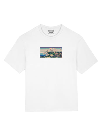 Japanese Woodblock Heavyweight Oversized T-Shirt [Unisex] - 280 GSM-Vintage Art Collection featuring t-shirts, oversized t-shirts, hoodies, and sweatshirts with timeless designs, combining classic style and modern comfort