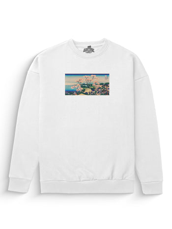Japanese Woodblock Heavyweight Sweatshirt [Unisex]