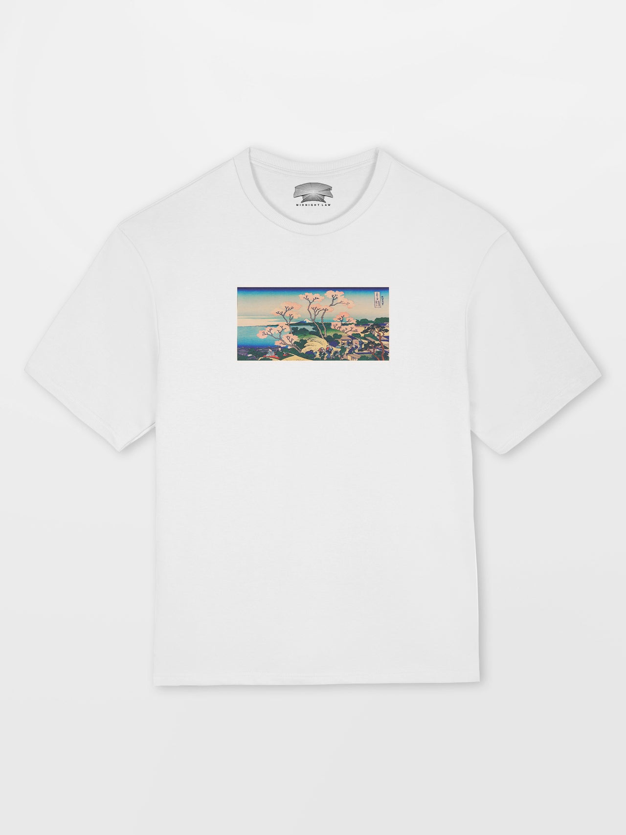 Japanese Woodblock Heavyweight Oversized T-Shirt [Unisex]
