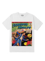 FW Space Train Regular Fit T-Shirt [Unisex]-Comic 50s Collection featuring t-shirts, oversized t-shirts, hoodies, and sweatshirts with vibrant, retro comic-inspired designs, combining bold style and comfort