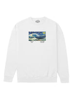 Starry Wave Heavyweight Sweatshirt [Unisex] - 400 GSM