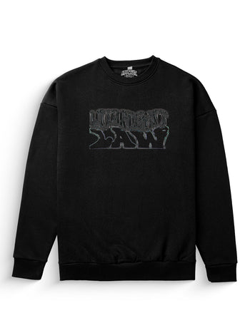Liquid Black Heavyweight Sweatshirt [Unisex]