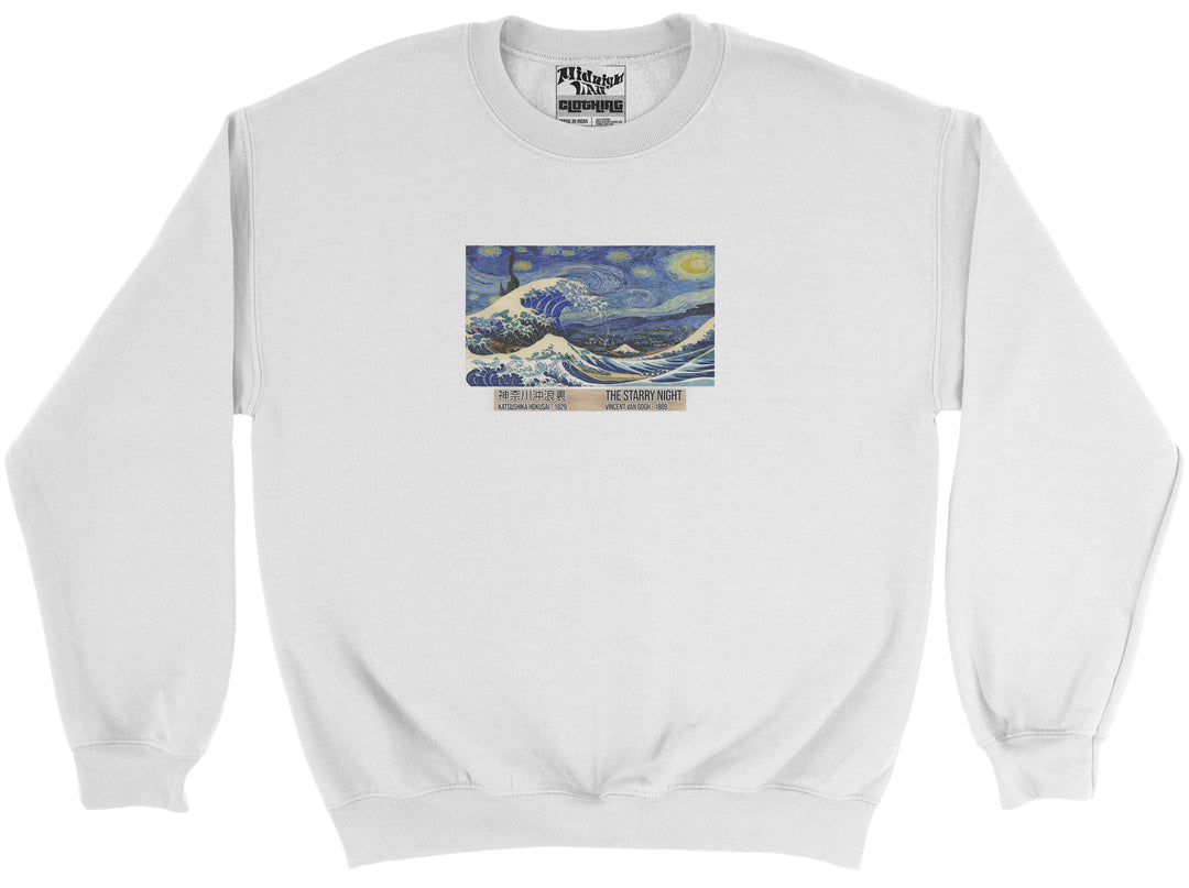 Starry Wave Off Kanagawa Sweatshirt